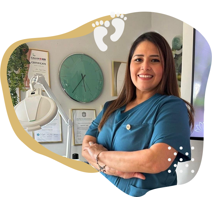 Ingrid at The Foot Relief Lounge in Douglas